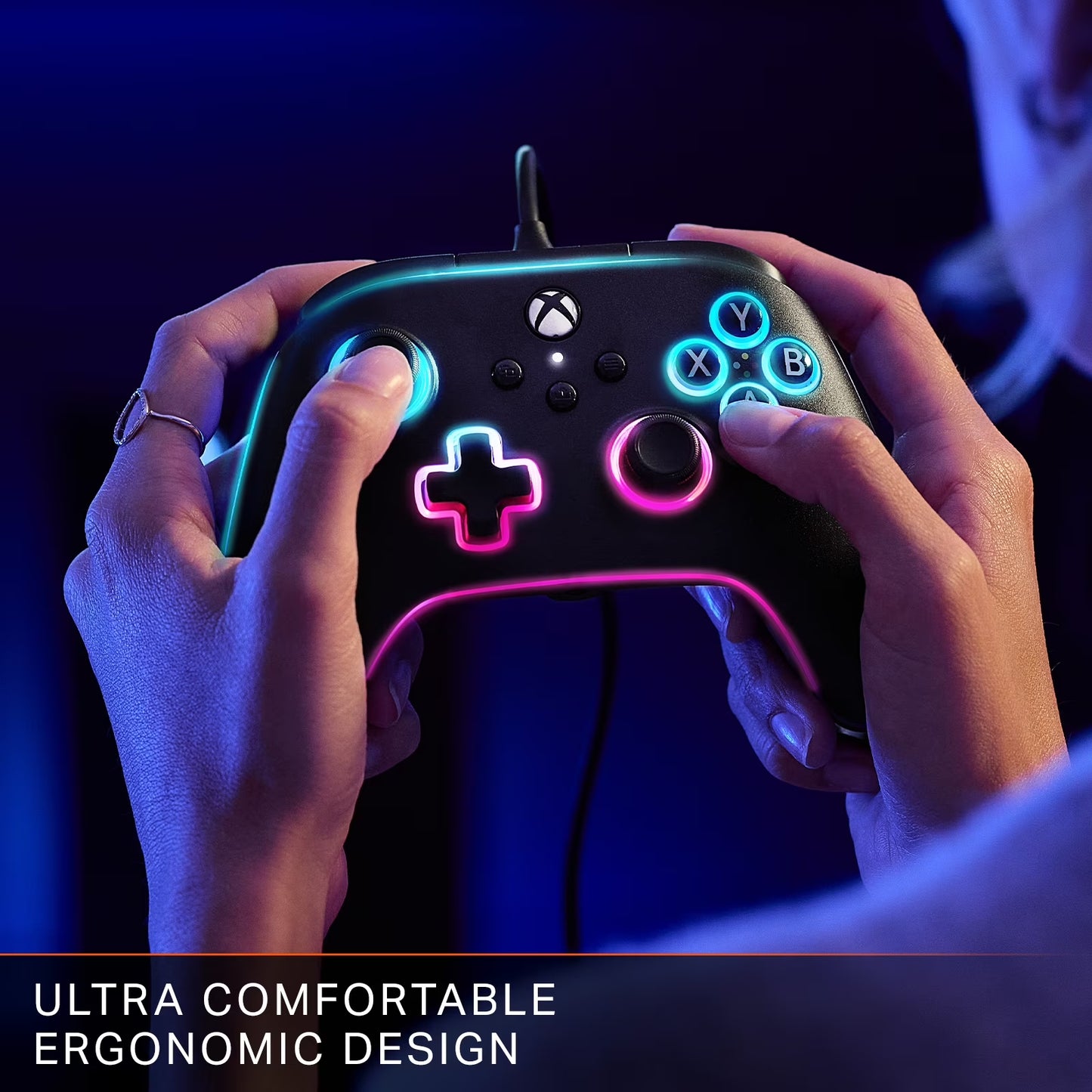 Advantage Wired Controller for Xbox Series X|S with Lumectra - Black